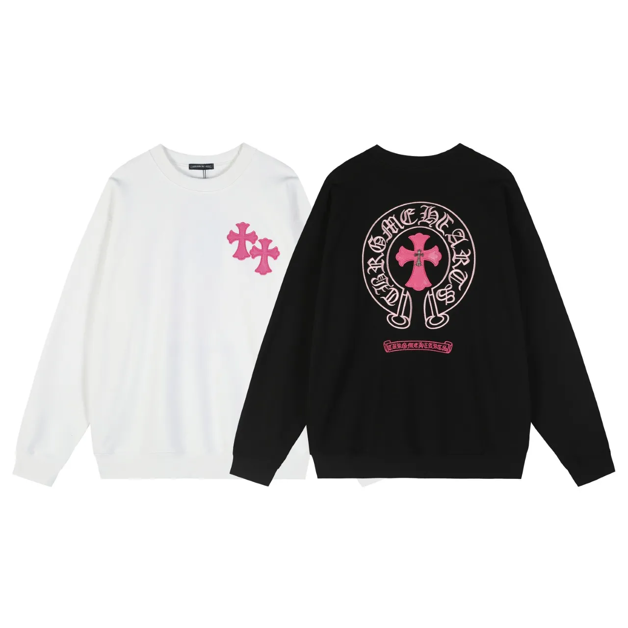 P290 Chrome Hearts Chrome Hearts Contrast Sweatshirt Size: SMLXL Color: Black White